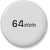 64mm rund