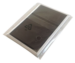 Flademagnet-button 44x68mm i poly-pose