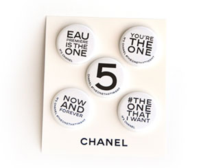 Kort med 5 buttons