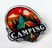 Eksempel på akryl-pin