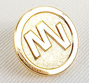 Sandblæst pin