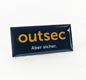 Eksempel på serigrafi-pin