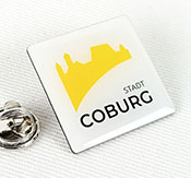 Eksempel på serigrafi-pin