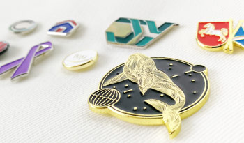 Blød emalje-pins